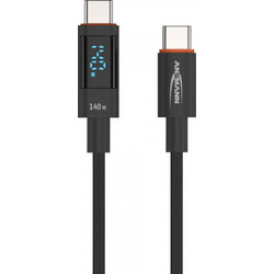 Ansmann 1700-0176 USB-C to USB-C 140W 1.2m Black 4013674197675