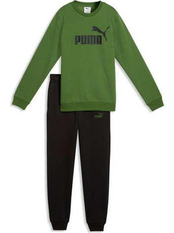 Puma Παιδικό Σετ Φόρμας Πράσινο Μαύρο 689721-69