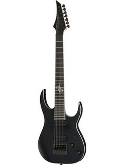 Solar Guitars S1.7C+ Ηλεκτρική Κιθάρα ST Style με Μαγνήτες HH & Ταστιέρα Ebony 7 Χορδών Carbon Matte