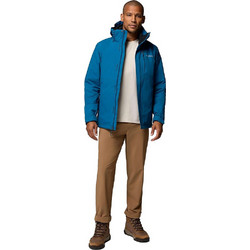 Columbia Αθλητικό Ανδρικό Μπουφάν Χειμωνιάτικο Softshell Αδιάβροχο Πετρόλ 2090122-442