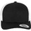 Flexfit Retro Trucker 2-Tone Ανδρικό Καπέλο Jockey με Δίχτυ Snapback Υφασμάτινο Μαύρο Λευκό 6606T-00050