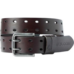 Volcom Ανδρική Ζώνη Δερμάτινη Καφέ D5942401-BRN