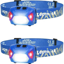 Lepro 320014-B-2 Επαναφορτιζόμενος Φακός Κεφαλής Led IPX4 300lm