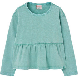 Boboli Παιδικό T-Shirt Μακρυμάνικο Τιρκουάζ 414133-4525