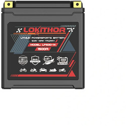 Lokithor Μπαταρία Μοτοσυκλέτας LPS30-14 14Ah