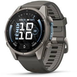 Garmin Fenix 9 43mm AMOLED Sapphire Titanium / Pebble Grey