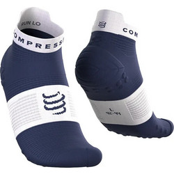 Compressport V4.0 Run Ανδρικές Κάλτσες Κοντές με Σχέδια Navy Μπλε XU00047B-5232