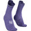 Compressport V4.0 Trail Ανδρικές Κάλτσες Ψηλές με Σχέδια Μωβ XU00048B-3162