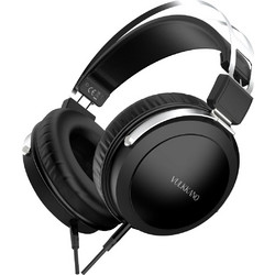 Vulkkano HC10 Turia Ενσύρματα Ακουστικά Hi-Fi Over Ear Μαύρα Ασημί
