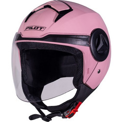 Pilot Helmets Arrow Gloss Pink Κράνος Μηχανής Jet 1200gr