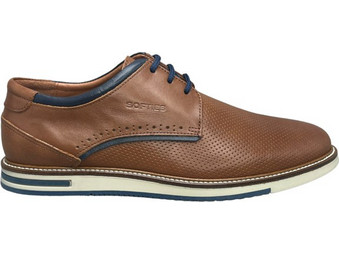 Softies Ανδρικά Σκαρπίνια Derby Δερμάτινα Ταμπά 6200-1228T