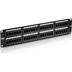 Trendnet TC-P48C6 Ethernet Patch Panel Keystone Rack 2U 19" 48 Θυρών Cat.6 Unshielded UTP