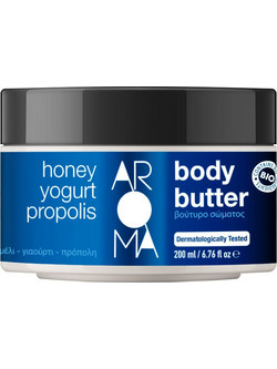 Aroma Honey, Yogurt & Propolis Ενυδατικό Butter Σώματος 200ml