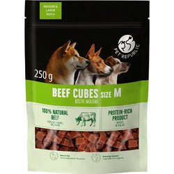 Pet Republic Cubes with Beef 250gr