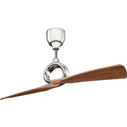 Elstead Lighting KLF-LINK-54-PN Ανεμιστήρας Οροφής 137cm με Τηλεχειριστήριο Ασημί Καφέ