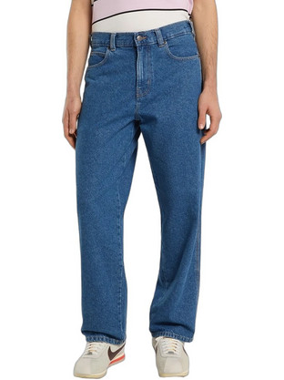 Dickies 958 Ανδρικό Τζιν Παντελόνι Κανονική Εφαρμογή Navy Μπλε DK0A88EDCLB1