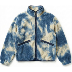 Urban Classics Γυναικεία Ζακέτα Fleece Μακριά με Φερμουάρ Μπλε TB8505-22939