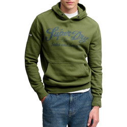 Superdry Vintage D1 Ανδρικό Αθλητικό Φούτερ με Κουκούλα Χακί M2014566A-M9O