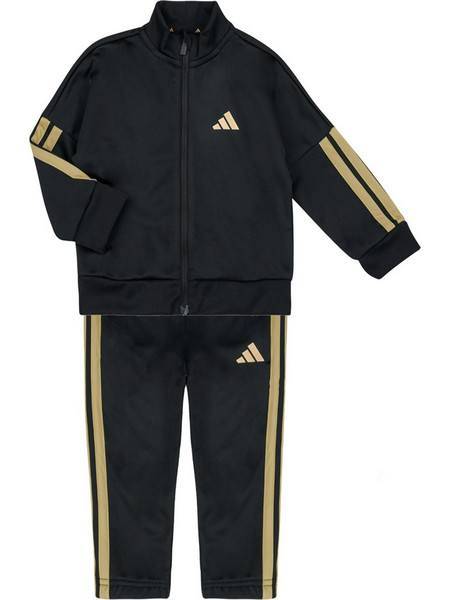 Adidas Βρεφικό Σετ για Κορίτσι Χειμωνιάτικο Μαύρο Χρυσό JC8857