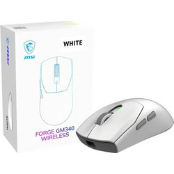MSI Forge GM340 Ασύρματο Gaming Ποντίκι 12000 DPI White