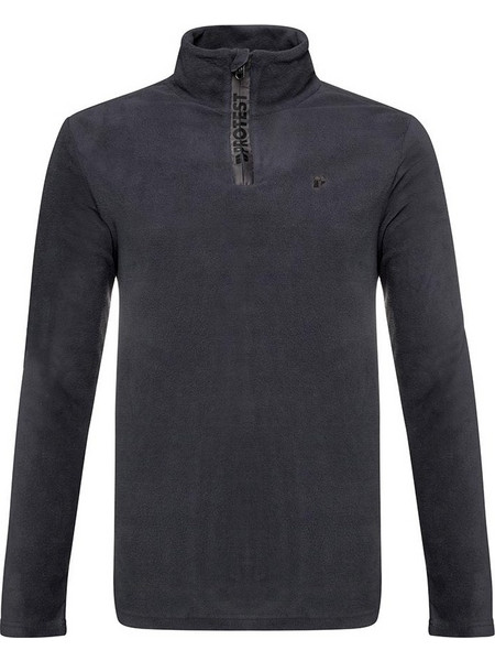 Protest Ανδρικό Φούτερ Fleece Μαύρο 3792800-897