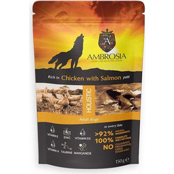 Ambrosia Holistic Adult Grain Free with Chicken & Salmon 150gr