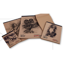 A&G Paper Premium Art Μπλοκ Σχεδίου A3 Στρατσόχαρτο 90gr/m² 50 Kraft Φύλλα