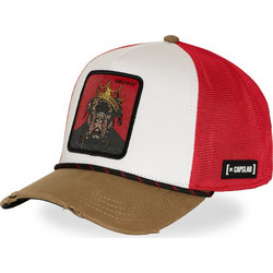 Capslab Ανδρικό Καπέλο Jockey με Δίχτυ Snapback Υφασμάτινο Λευκό CL-HIP-1-PCT-BIGB