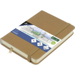 Kangaro Taupe Sketchbook A6 140gr/m² 160 Κρεμ Φύλλα