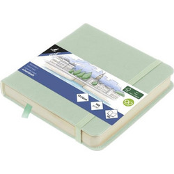 Kangaro Mint Sketchbook 12x12cm 140gr/m² 160 Κρεμ Φύλλα