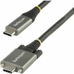 StarTech USB-C to USB-C 100W 1m Grey USB31CCSLKV1M