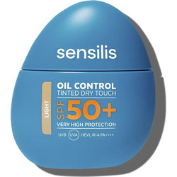 Sensilis Oil Control Dry Touch Light Αντηλιακό Γαλάκτωμα Προσώπου SPF50+ 40ml