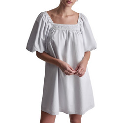 DKNY Mini Καλοκαιρινό Καθημερινό Φόρεμα Λευκό DJ6D9256-A4I