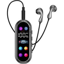 Q-27 Ακουστικά Bluetooth In Ear Πέτου Silver