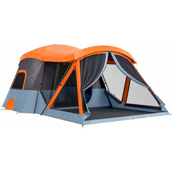 Outsunny Σκηνή Camping Τούνελ 4 Ατόμων 530x380x220cm A20-553V00OG