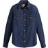Levi's Μακρυμάνικο Γυναικείο Πουκάμισο Τζιν Mονόχρωμο Navy Μπλε 86832-0017