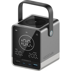 Cuktech P01CT Wireless Power Bank 40000mAh 300W με 2 Θύρες USB-A & 2 Θύρες USB-C Black