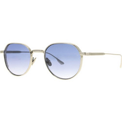 Carven CH1018S PA10 Γυναικεία Γυαλιά Ηλίου Τετράγωνα Μεταλλικά Ασημί με Μπλε Φακό