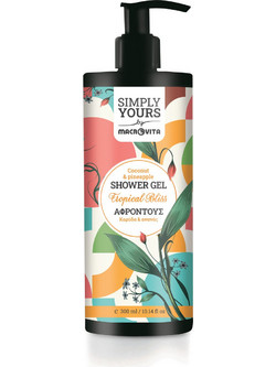 Macrovita Simply Yours Tropical Bliss Αφρόλουτρο σε Gel 300ml