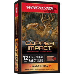 Winchester Copper Impact Sabot Φυσίγγια Συγκέντρωσης 12Cal 70mm 28gr 5τμχ