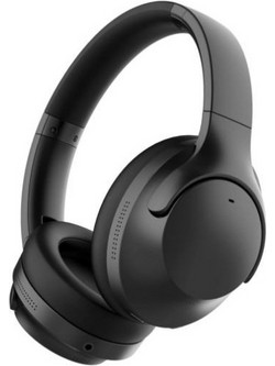 Moye Timbre Ενσύρματα & Ασύρματα Bluetooth Ακουστικά Over Ear με Noise Cancelling Μαύρα