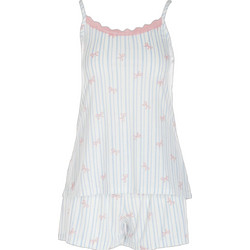 Gsecret Babydoll Καλοκαιρινό Λευκό Βεραμάν 517800-38465