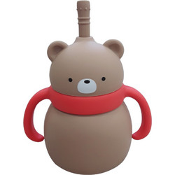 Beboulino Παγούρι Σιλικόνης με Λαβές Toddler Bear 200ml