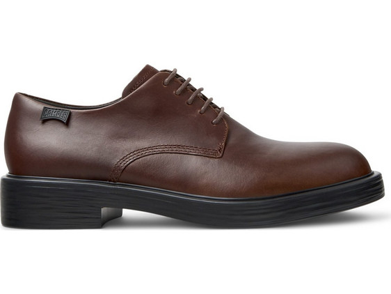 Camper Dean Ανδρικά Σκαρπίνια Derby Δερμάτινα Καφέ K100979-012