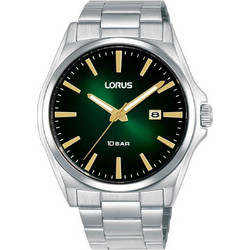 Lorus Sport Ανδρικό Ρολόι με Ασημί Μεταλλικό Μπρασελέ RH953SX9