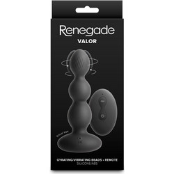 Chisa Novelties Renegade Valor Πρωκτικός Δονητής Ασύρματος Μαύρος