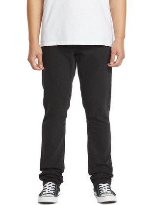 Volcom Ανδρικό Τζιν Παντελόνι Ελαστικό Slim Εφαρμογή Μαύρο A1912610-BKO