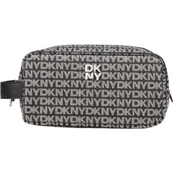 DKNY Sarah Γυναικείο Νεσεσέρ Ταξιδίου Μαύρο Γκρι