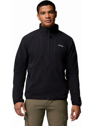 Columbia Ανδρική Ζακέτα Fleece με Φερμουάρ Μαύρη 2174091-010