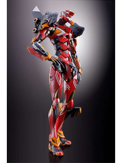 Bandai Neon Genesis Evangelion Metal Build Eva Production Model-02 30th with the Spear of Cassius 22cm
